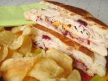 Grilled Turkey, Cheddar & Cranberry on Sourdough