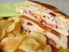 Grilled Turkey, Cheddar & Cranberry on Sourdough. Recipe by Scoutie