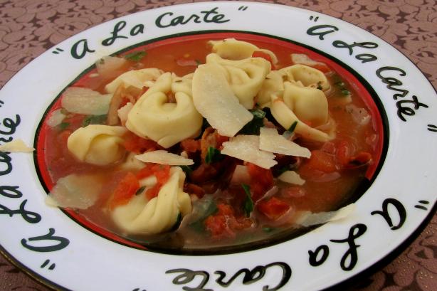 Holiday Tortellini Soup. Photo by lazyme