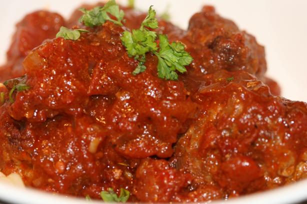 Albondigas (Spanish Meatballs). Photo by Andrew Schofield