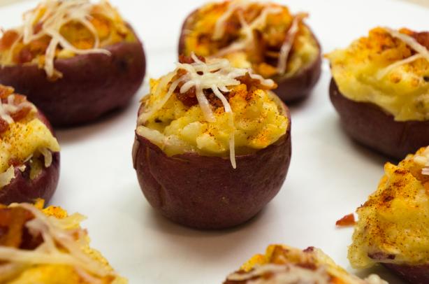 Stuffed Baby Red Potatoes. Photo by millerk310