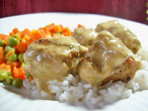 Swedish Turkey Meatballs. Photo by Chef shapeweaver &copy;
