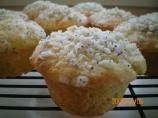 Orange Scented Sour Cream Muffins With Poppy Seed Streusel