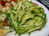 Zucchini Ribbons With Basil Butter