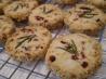 Rosemary Blue Cheese Ice Box Cookies