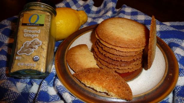 Ginger-Lemon Cookies. Photo by lemon-yellow