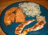 Spice-Rubbed Chicken Fingers W Cilantro Dipping Sauce. Recipe by wicked cook 46