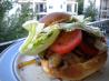 Healthy Grilled Chicken Burger Lazy Darren. Recipe by Lazy Darren