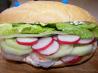 Cool-As-A-Cucumber Shrimp Sandwich