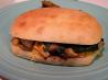 Warm Chicken Sandwiches W/ Mushrooms, Spinach, and Cheese. Recipe by Shelby Jo