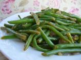 Haricots Verts With Shallots and Lemon