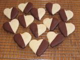 Chocolate-Dipped Shortbread Cookies. Photo by Pumpkie