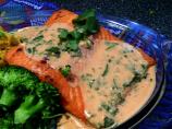 In a Heartbeat Atlantic Salmon With Red Curry Coconut Sauce