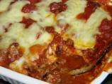 Eggplant Parmigiana and Italian Meats Casserole