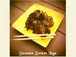 Sesame Sweet Legs. Photo by HOUSEMANAGER (Charlene)