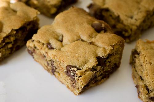 Grandma Evelyn's Peanut Butter Bar Cookies. Photo by redsawnja