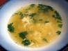 Straciatella Soup  (Italian Egg Drop Soup). Recipe by Chef #1067320