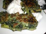 Spinach Fritters (Rachael Ray). Photo by MarraMamba
