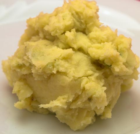Wasabi Mashed Potatoes. Photo by Peter J