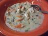 Mel's Creamy Chicken and Wild Rice Soup. Recipe by HokiesMom