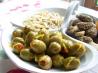 Trio of Spanish Nibbles:  Olives, Almonds & Chickpeas