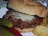 Pizza Burgers. Recipe by kittycatmom