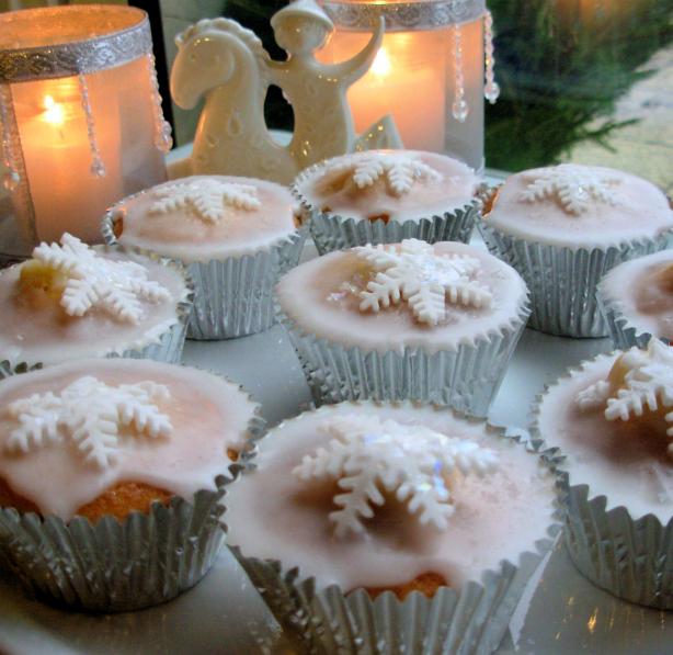 Magical Christmas Fairy Cakes