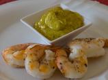 Australian BBQ Prawns With Lemon Myrtle Aioli