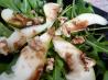 Rocket (Arugula), Pear and Walnut Salad. Recipe by JustJanS