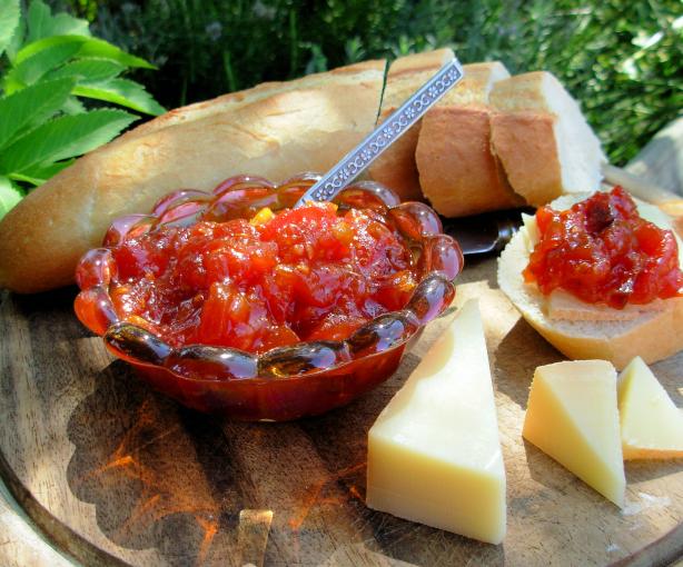 Saffron Tomato Relish. Photo by French Tart