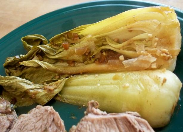 Slow-Simmered Bok Choy. Photo by *Parsley*