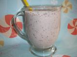 Banana Honey Blueberry Smoothie With Added Fibre