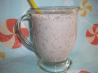 Banana Honey Blueberry Smoothie With Added Fibre