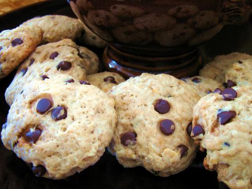 En-Light-Ened Chocolate Chip Cookies. Photo by Annacia