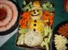 Christmas Snowman Bread for Dip. Recipe by Alice Robertson Clark