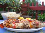 Easy Lemon Garlic Chicken Kabobs
