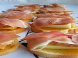 Apricot and Chicken Bruschetta