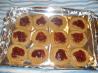 Quick and Easy Peanut Butter and Jelly Cookies. Recipe by internetnut