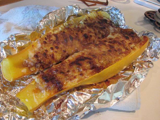 Cheesy Stuffed Summer Squash. Photo by Bonnie G #2