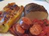 Cheesy Stuffed Summer Squash