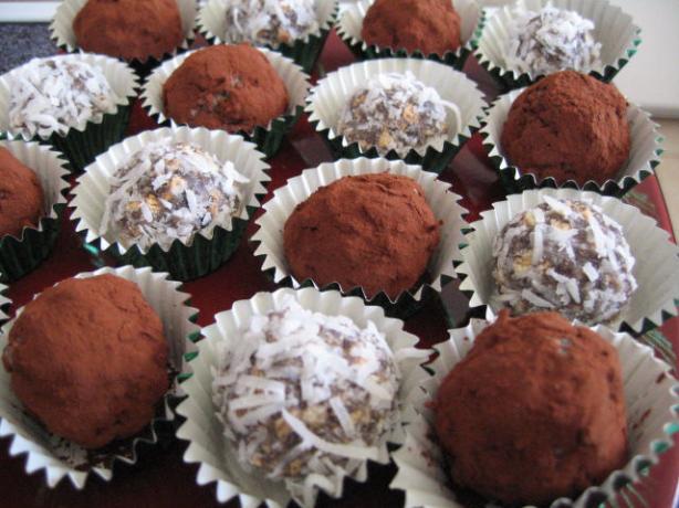 Rum Balls. Photo by Brenda.