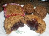 Jam Filled Oat Bran Muffins