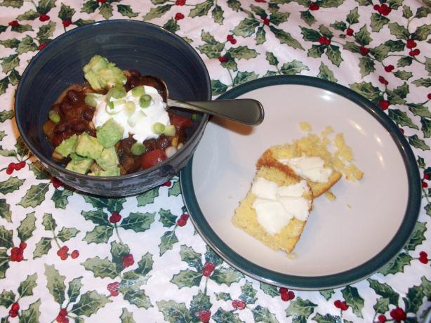 Paul's Vegetarian Chili. Photo by zoegirl21