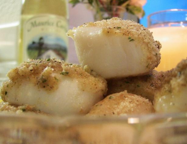 Jumbo Baked Diver Scallops. Photo by BecR