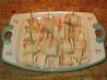 Easy Cheese & Turkey Appetizers. Recipe by Kat's Mom