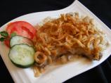 Smothered Pork Chops With Gravy and Rice