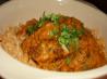 Zucchini "meatballs"-Vegetarian Curry - Madhur Jaffrey. Recipe by magpie diner
