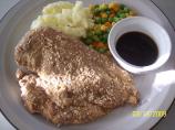Baked Sesame Chicken With Soy Dip