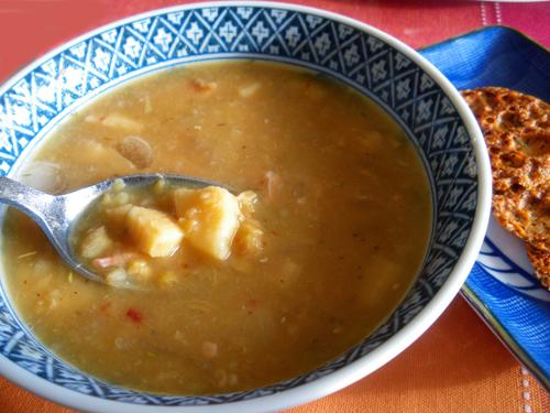 Split Pea and Parsnip Soup - Crock-Pot. Photo by Bergy