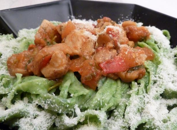 Penne Al Funghi Porcini (Pierce Brosnan's Fave). Photo by awalde